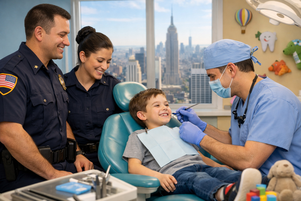 NYC Correction Officers In-Network Coverage at Platinum Pediatric Dentistry